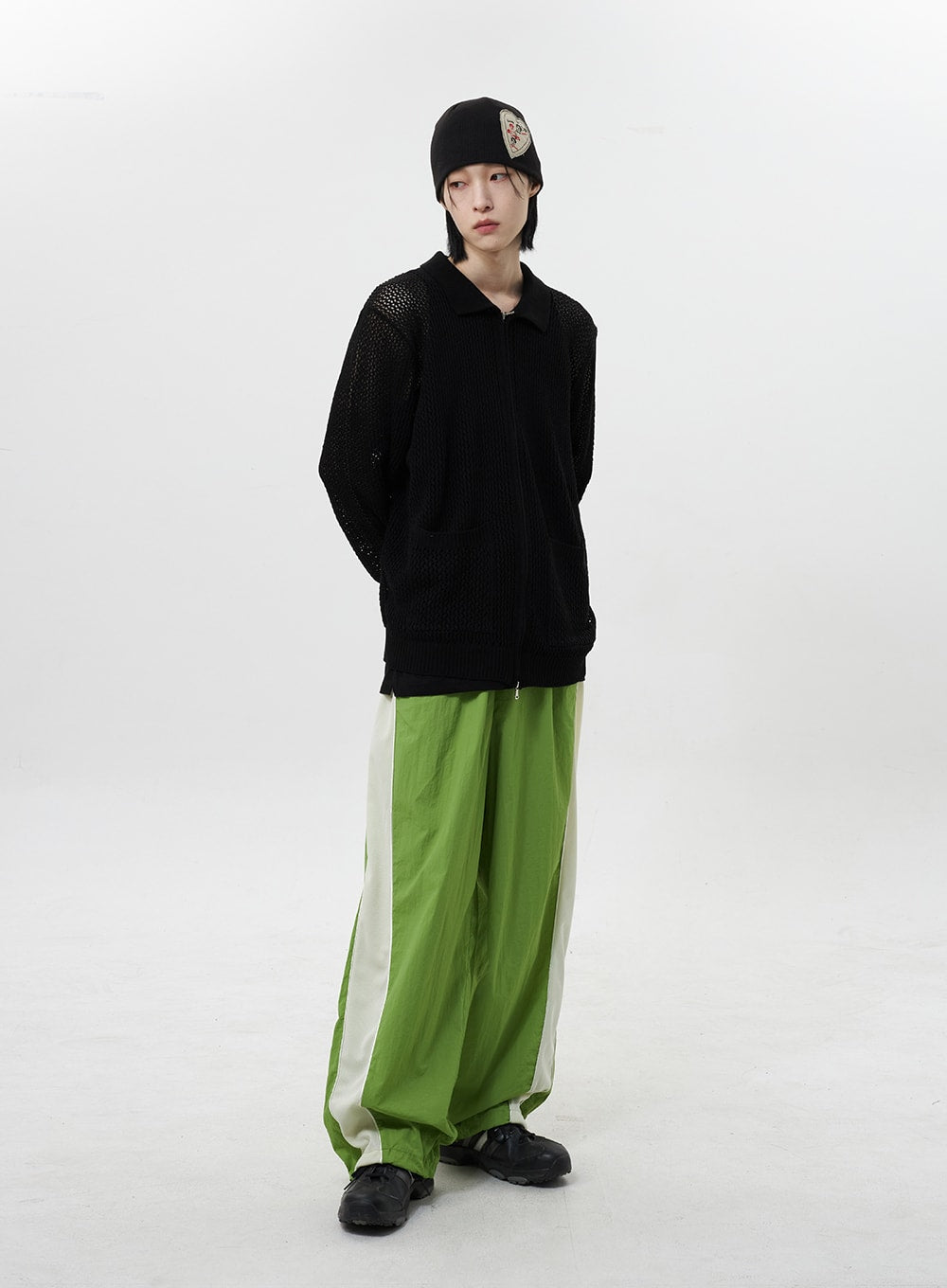 Two Color Track Pants Unisex CY322