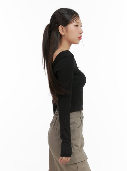 neck-string-detail-long-sleeve-cs404