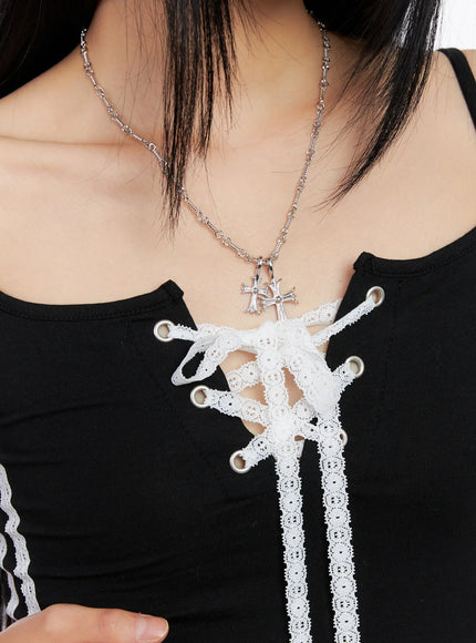 double-cross-chain-necklace-cl530
