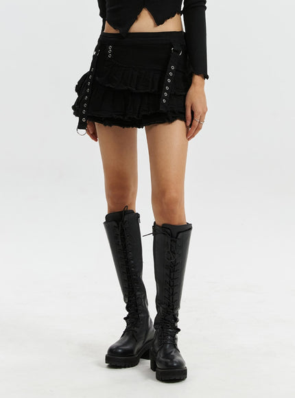 distressed-denim-belted-mini-skirt-cd320