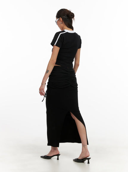 shirred-sporty-maxi-skirt-cy402