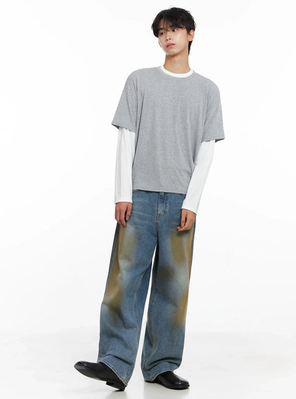 mens-layered-semi-crop-t-shirt-io516