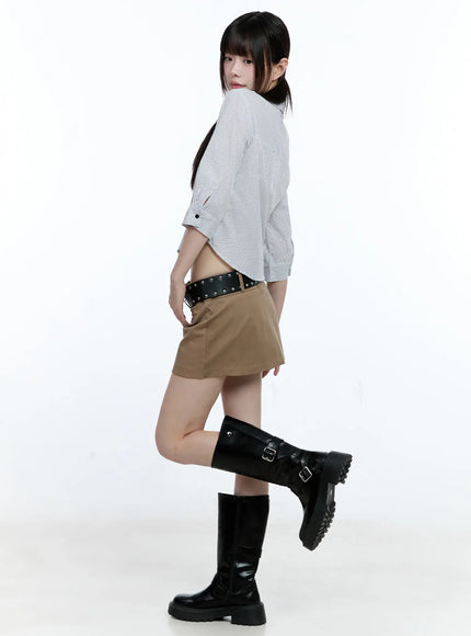 studded-belt-mini-skirt-cg507