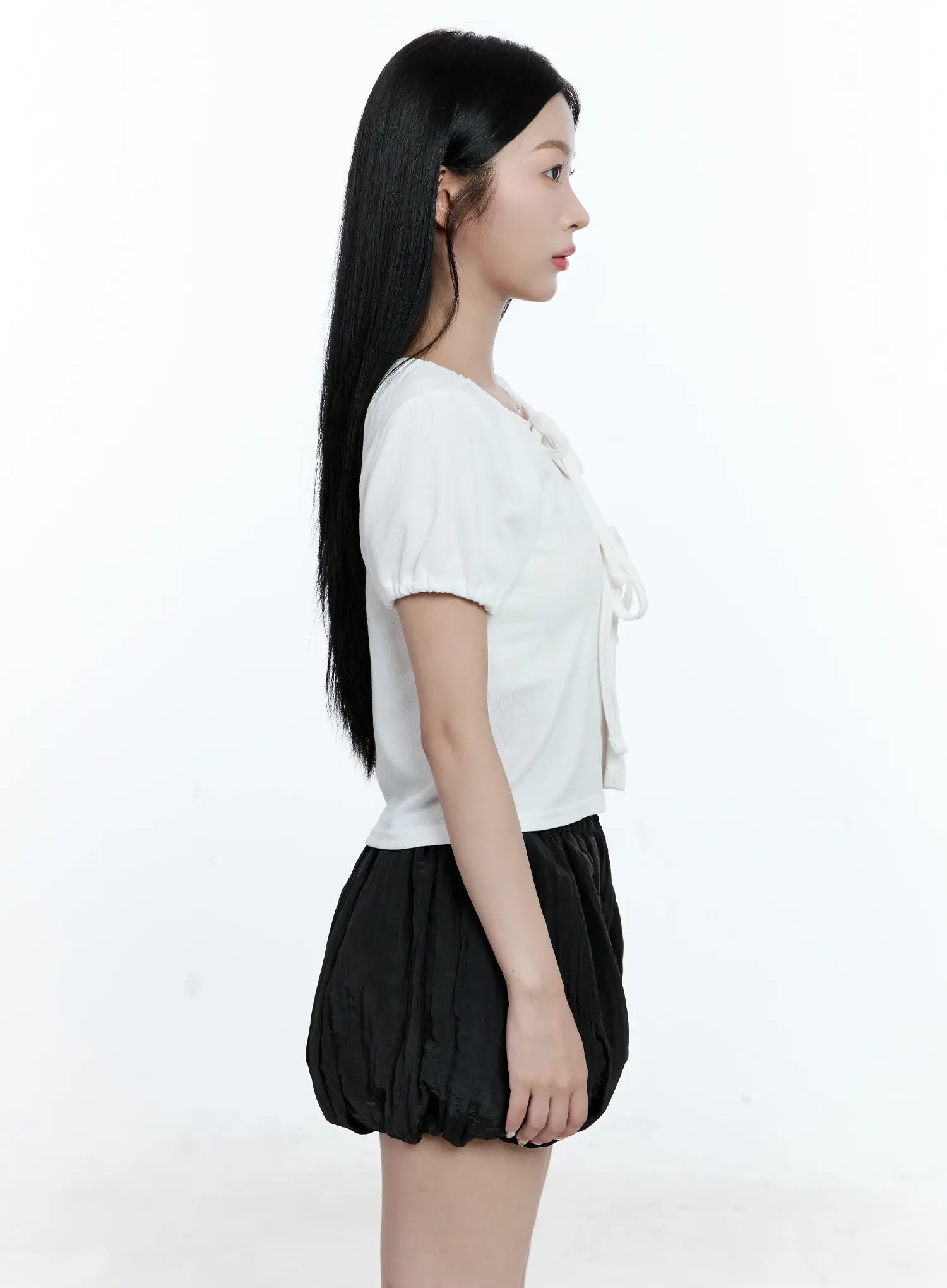 ribbon-puff-sleeve-cardigan-cg511