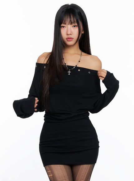 chic-off-shoulder-mini-dress-co514