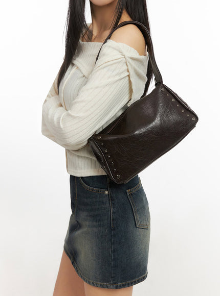 faux-leather-studded-shoulder-bag-ij503