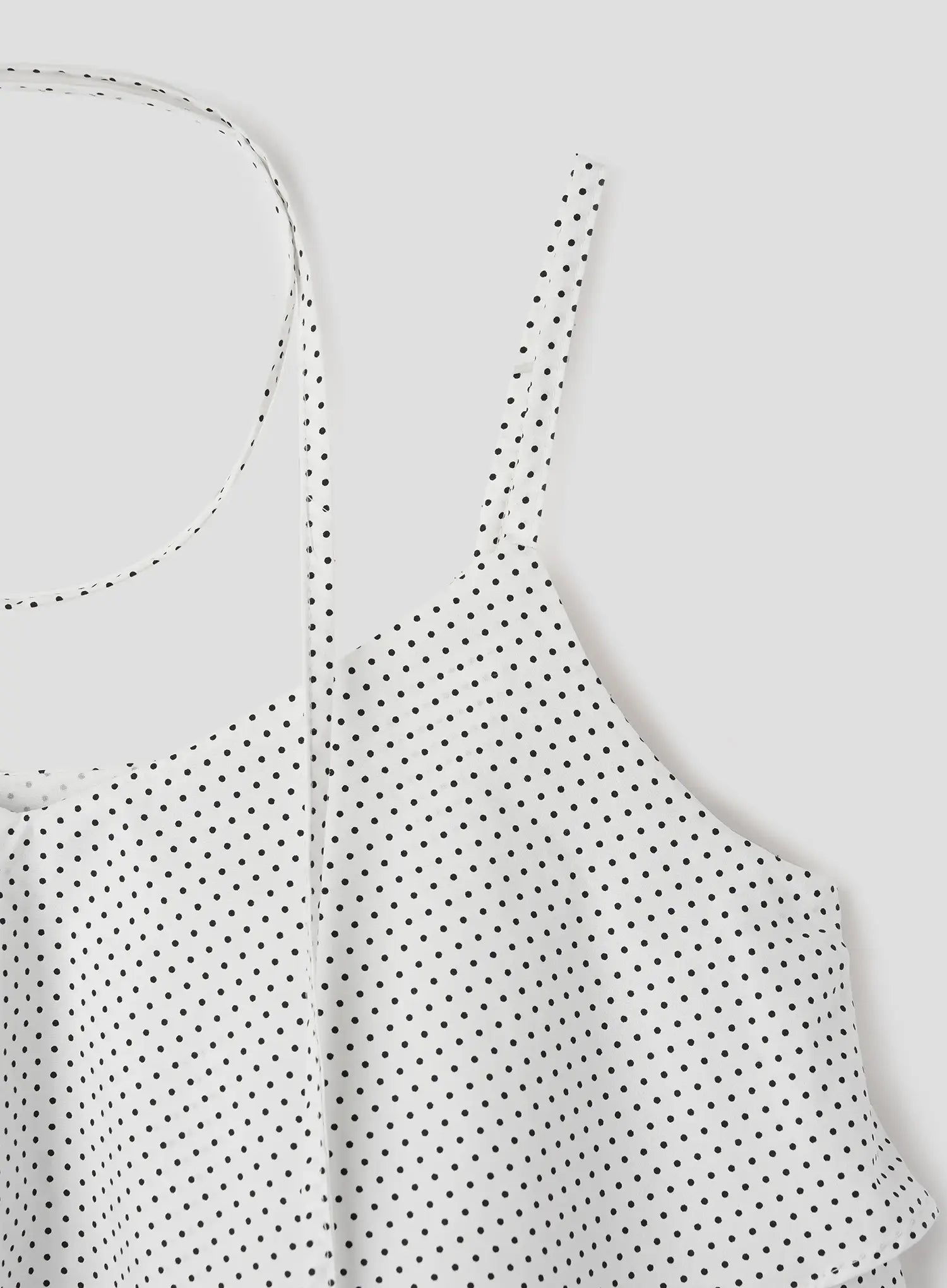 polka-dot-ruffle-cami-iu526