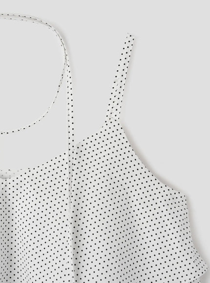 polka-dot-ruffle-cami-iu526