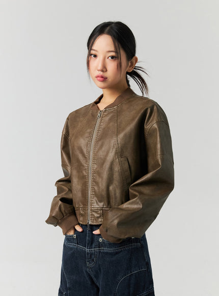 vintage-faux-leather-bomber-jacket-co323