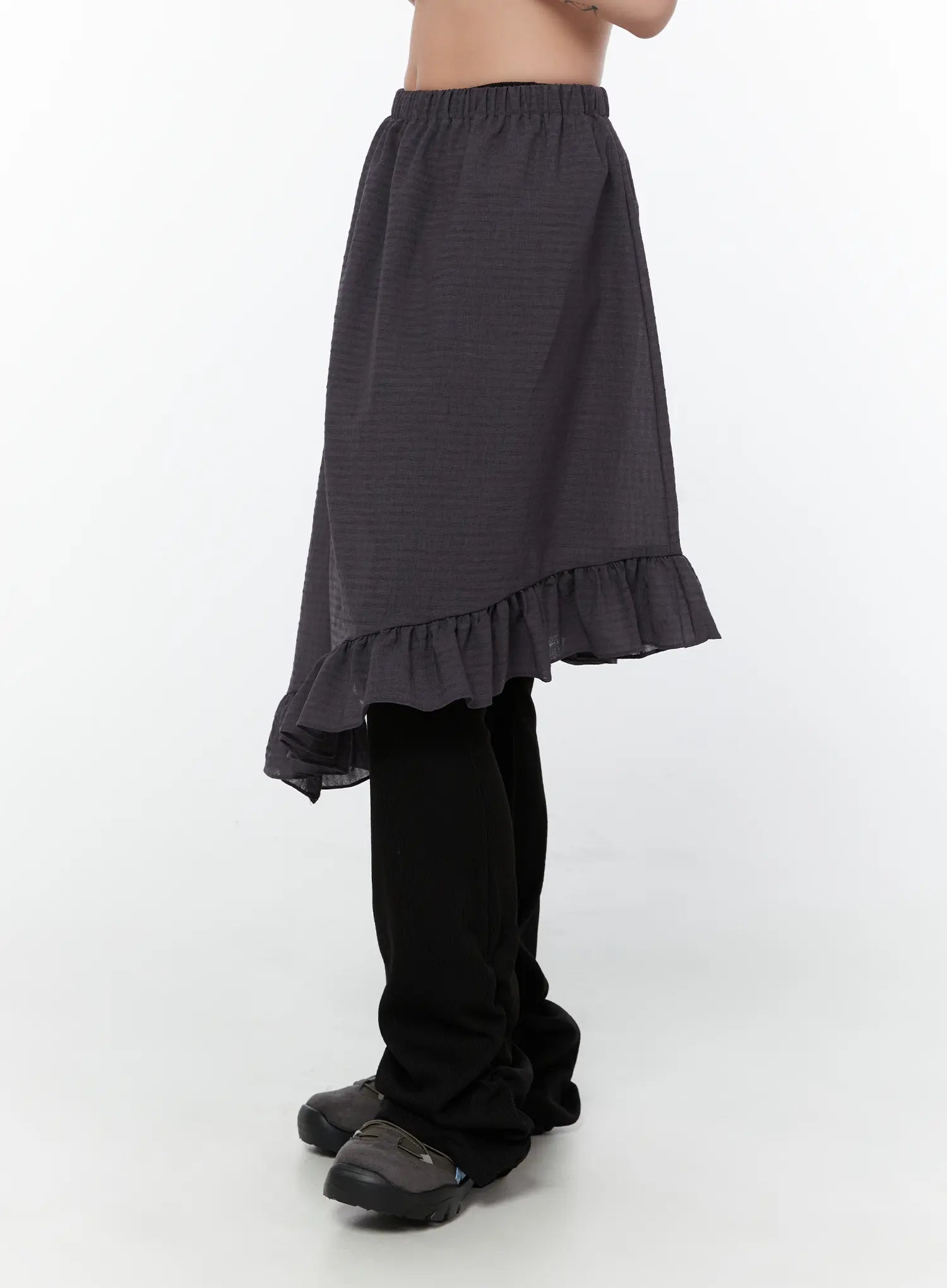 asymmetric-frill-midi-skirt-cy515