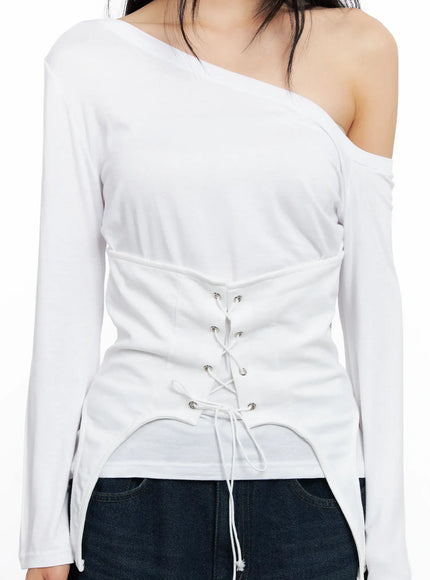 asymmetrical-corset-long-sleeve-tee-co528