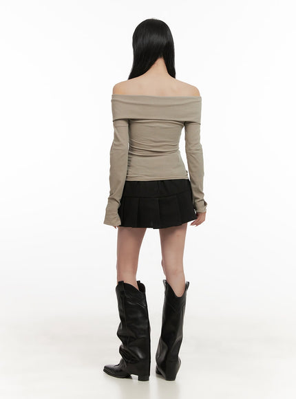 wool-pleated-mini-skirt-cd409