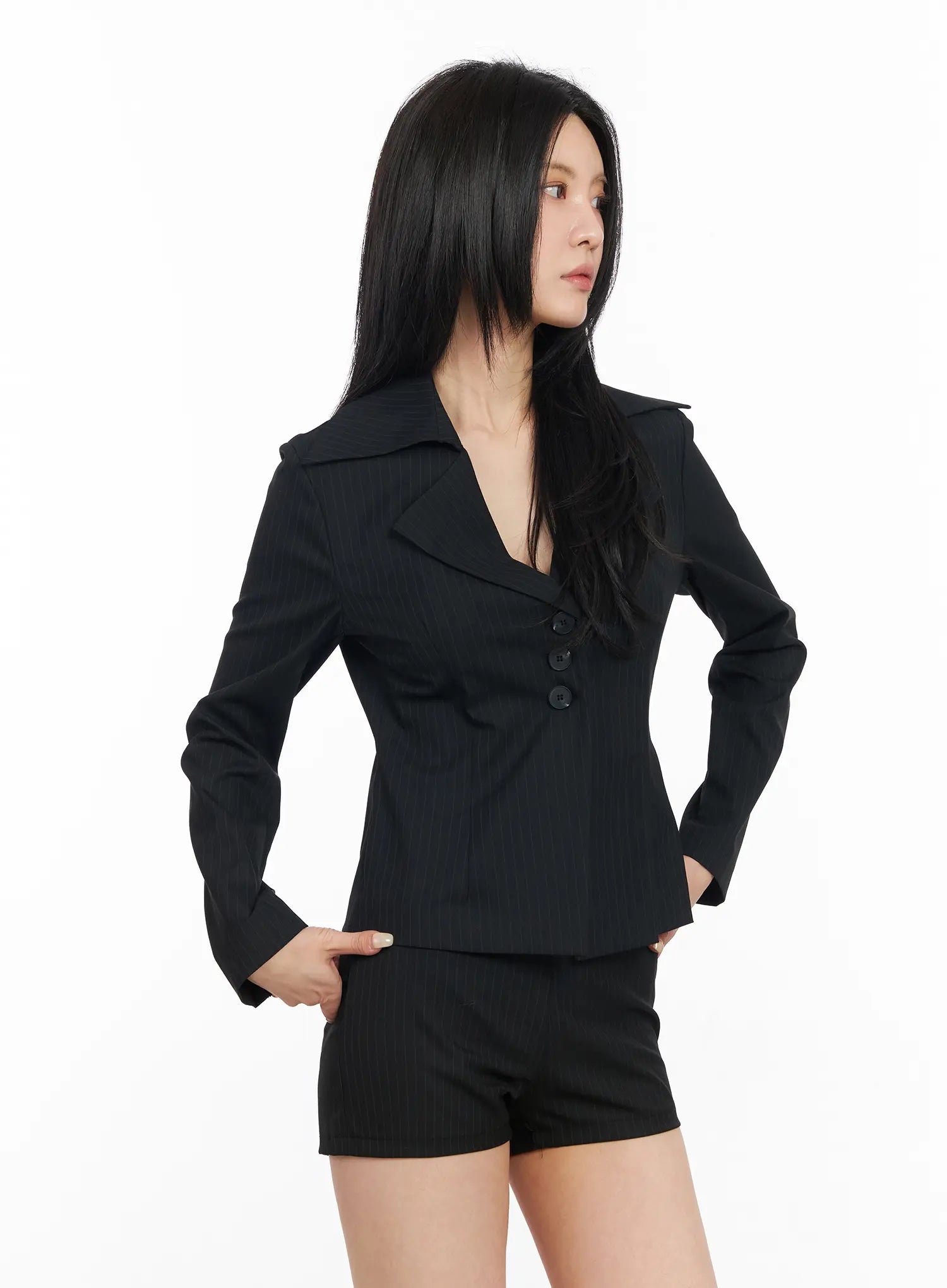 chic-striped-tailored-blazer-jacket-cm517