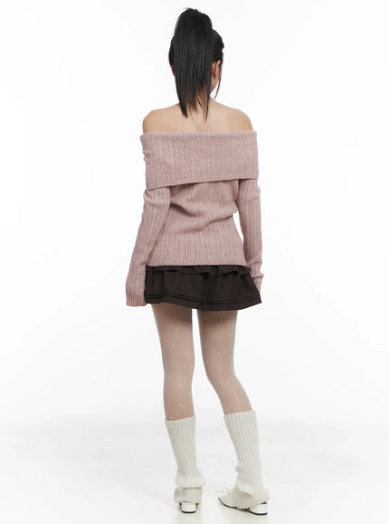 layered-ruffle-mini-skirt-cd530