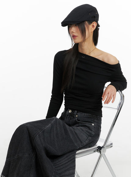 asymmetrical-ruched-top-cm413