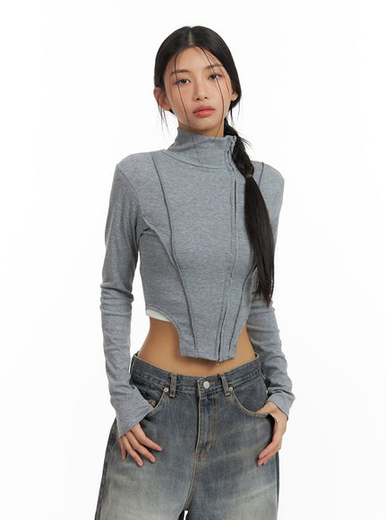 zip-up-long-sleeve-crop-top-ca424