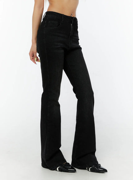 Alfie Hip-Pad Bootcut Jeans CY520