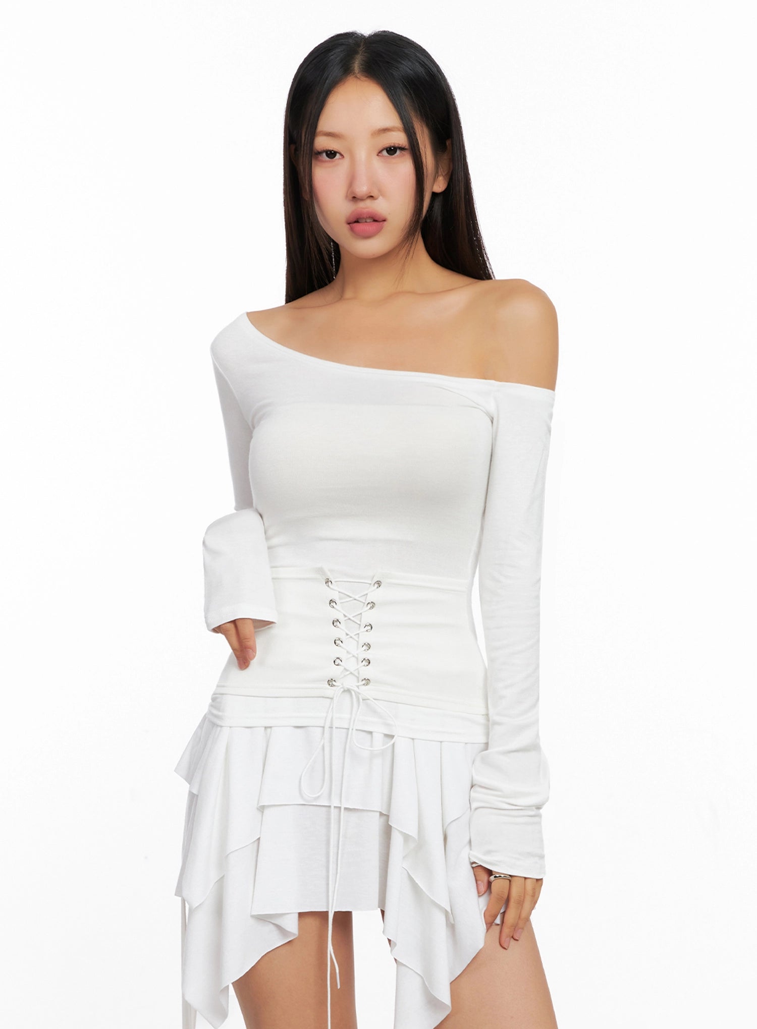off-shoulder-lace-up-corset-blouse-ig528