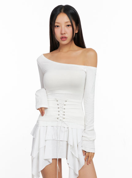 off-shoulder-lace-up-corset-blouse-ig528