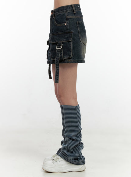 denim-buckle-mini-skirt-on404