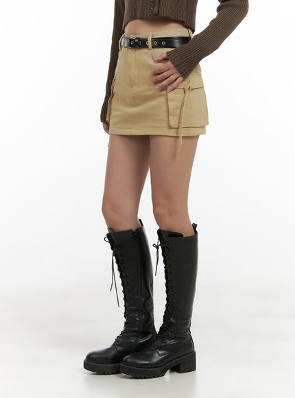 cargo-string-pocket-cotton-mini-skirt-cg422