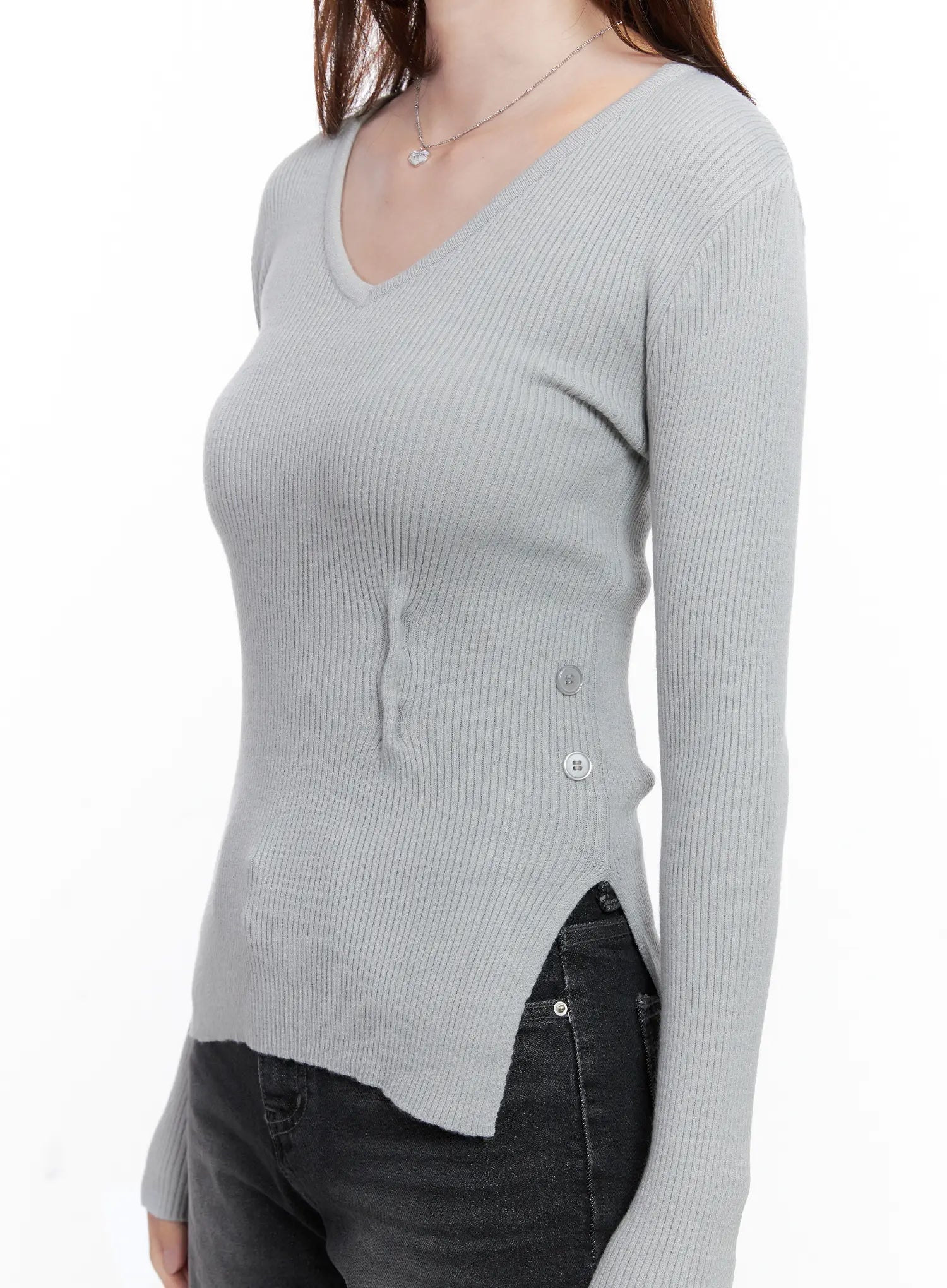 ribbed-v-neck-long-sleeve-knit-top-cg521