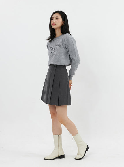 buttoned-pintuck-mini-skirt-oo305