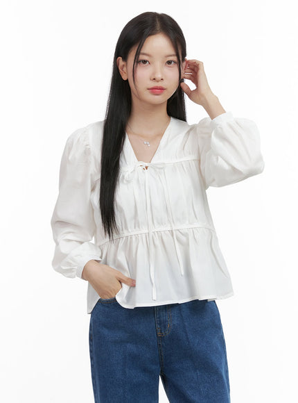 chic-solid-v-neck-blouse-os411