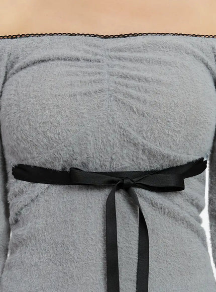 soft-off-shoulder-ribbon-top-id525