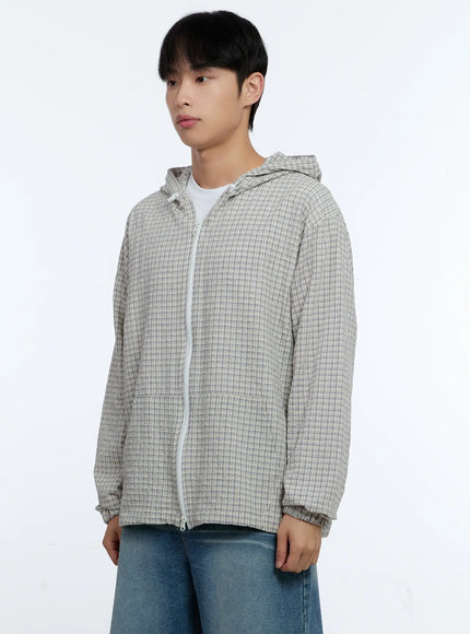 mens-checkered-windbreaker-jacket-ig515