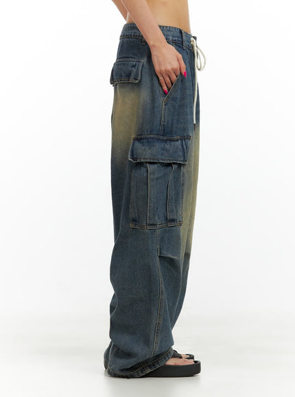 drawstring-cargo-baggy-jeans-cu417