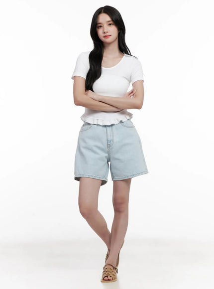 casual-light-wash-denim-shorts-cl516