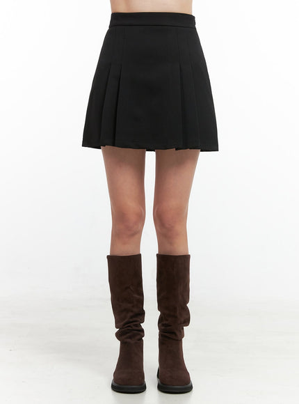 pleated-solid-mini-skirt-oo416