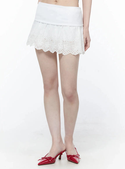 lace-hem-mini-skirt-iu512