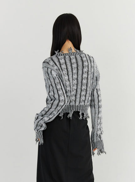 raw-hem-cable-stripe-sweater-co323