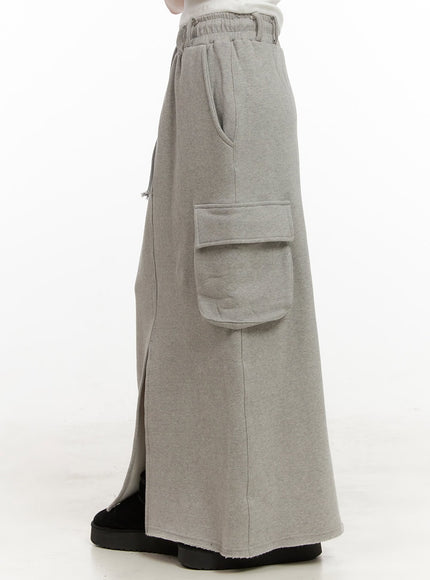 front-slit-cargo-maxi-skirt-cj506