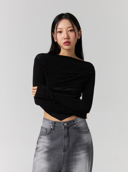 off-shoulder-unbalanced-hem-crop-tee-cg315