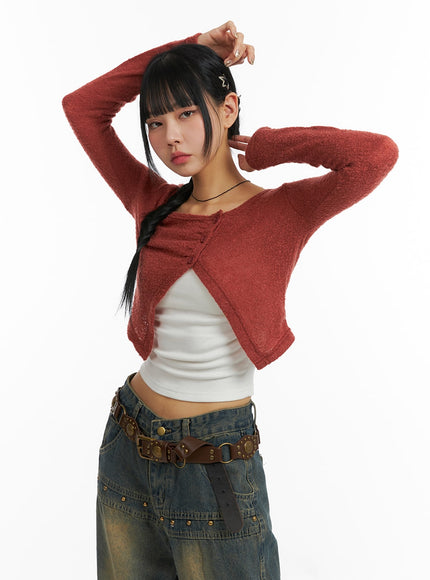 wool-blend-round-neck-unbalanced-button-cardigan-cj411