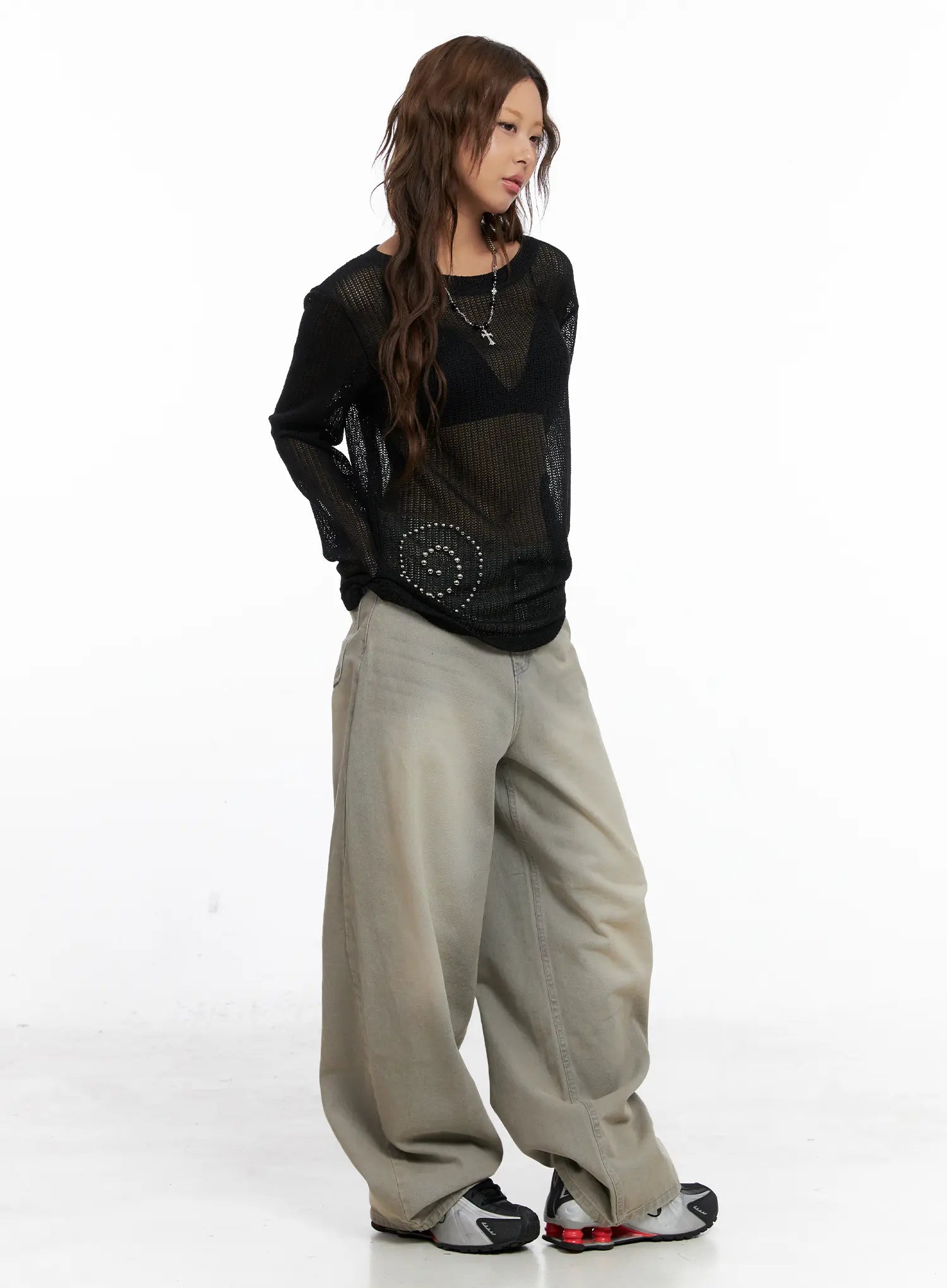 studded-mesh-knit-long-sleeve-sweater-cs522