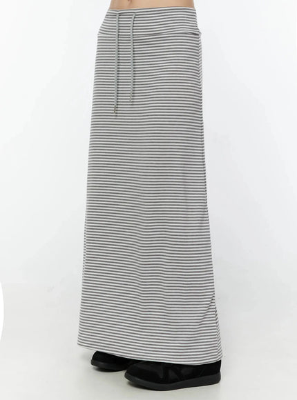 striped-drawstring-maxi-skirt-iu522
