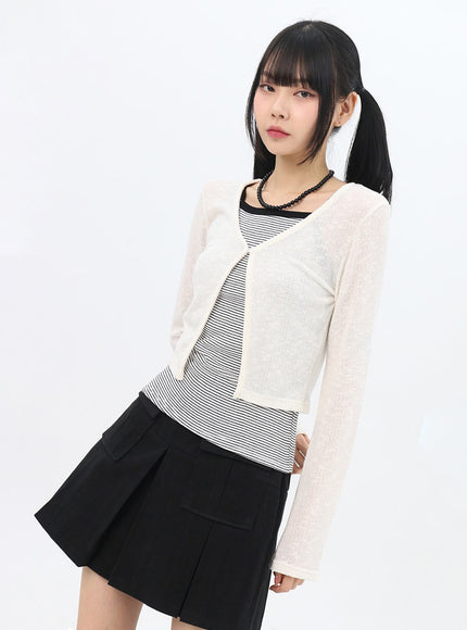 mesh-long-sleeve-crop-cardigan-in310