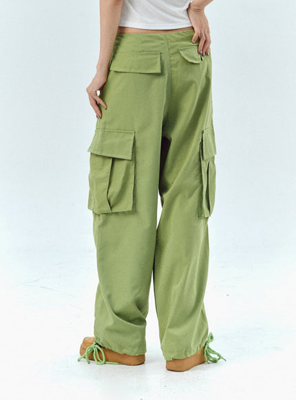 nylon-baggy-cargo-pants-iu330