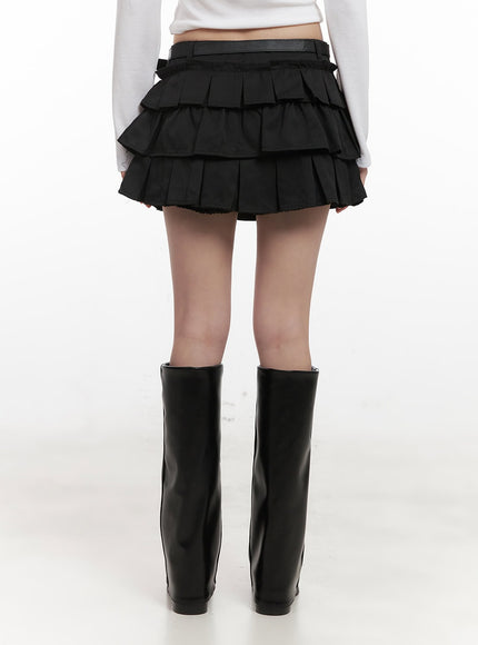 ruffle-pleated-mini-skirt-cj523