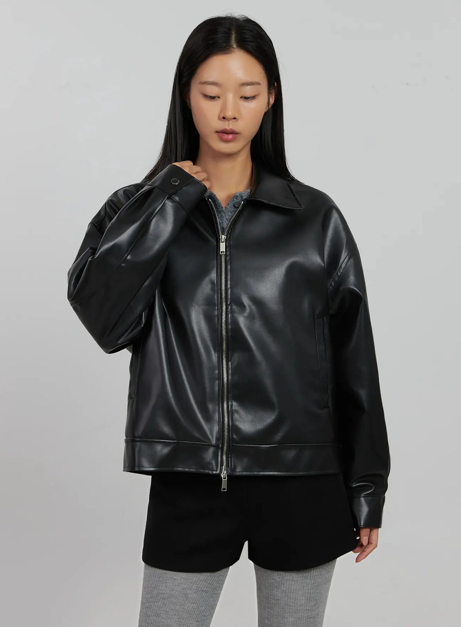 basic-cropped-faux-leather-jacket-in507