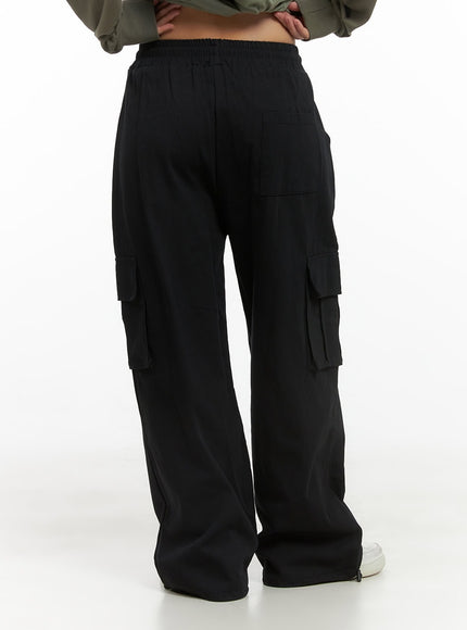 banded-cargo-cotton-pants-cs404