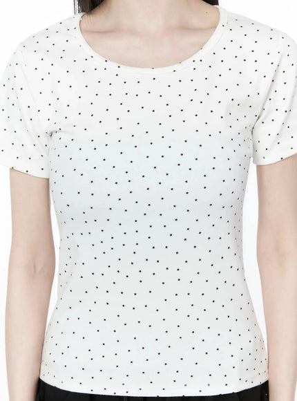 polka-dot-round-neck-tee-iu512