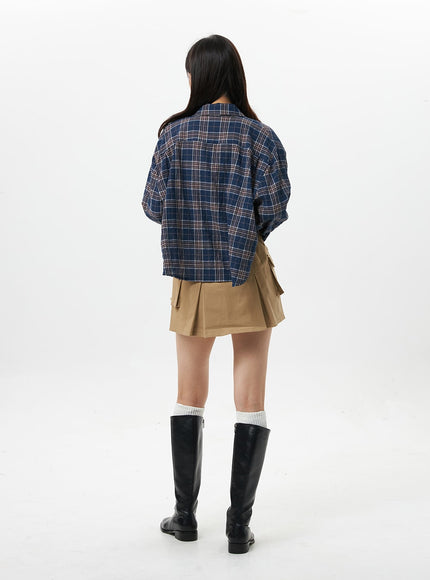 pintuck-cargo-mini-skirt-os319