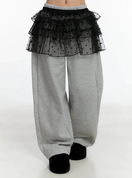 layered-star-mesh-skirt-id525