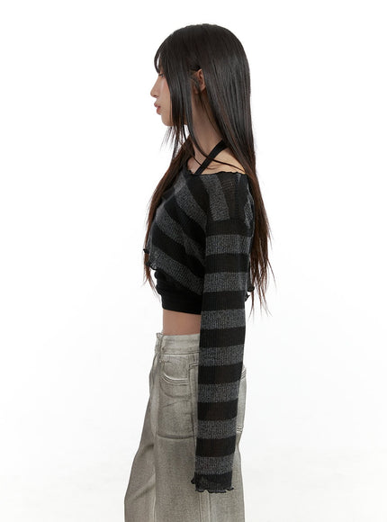 sheer-striped-crop-sweater-cl424