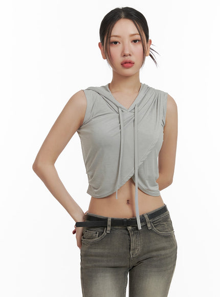 unbalanced-wrap-sleeveless-cropped-hoodie-ca416